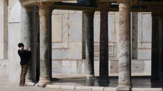 Link zum Video | historische Stätte, Tourismusziel, Jerusalem, Felsendom, Islamische Kunst, Tempelberg, Farbe, Wahrzeichen, 4K, 2016, Heiligtum, Gebäude, Islam, Byzantinische Architektur, Naher Osten, Sehenswürdigkeit, Israel