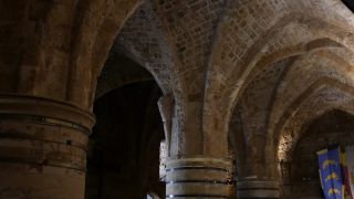 Link to Video | historic site, tourist destination, Middle Ages, Acre, Hospitaliter, color, landmark, 4K resolution, 2016, Hospitaller commandery of Saint-Jean-d'Acre, building, Knights Templar, Near East, tourist attraction, fortress, Haifa Bay, Israel, citadel, crusader castle, UNESCO World Heritage Site