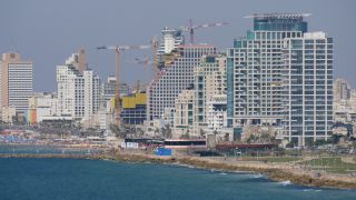 Link to Video | big city, metropolis, color, 4K resolution, 2016, Tel Aviv, Near East, Israel