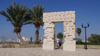 Link to Video | big city, metropolis, color, 4K resolution, 2016, Tel Aviv, Near East, Israel