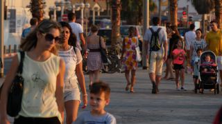 Link to Video | big city, metropolis, color, 4K resolution, 2016, Tel Aviv, Near East, Israel