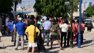 Link to Video | big city, metropolis, color, 4K resolution, 2016, Tel Aviv, Near East, Israel