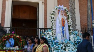Link to Video | Christian, September, Konkani people, religious organization, party, color, 4K resolution, 2016, St. Peter's Church, Mangalorean Catholics, Tel Aviv, Virgin Mary, religious festival, Near East, Christianity, Latin Church, Israel, tradition, Indians