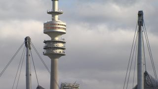 Link to Video | television tower, Olympic Stadium of Munich, Munich, Germany, 2009, color, Olympiapark, tourist attraction, Bavaria