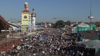 Link to Video | Oktoberfest, tourist destination, October, Volksfest, Munich, Full High Definition, Germany, 2010s, 2010, color, attraction, tourist attraction, Theresienwiese, Bavaria