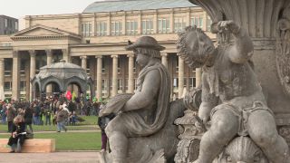 Link to Video | Stuttgart, March, state capital in Germany, demonstration, Full High Definition, Germany, 2011, color, March 19, protest, Stuttgart 21, Baden-Württemberg