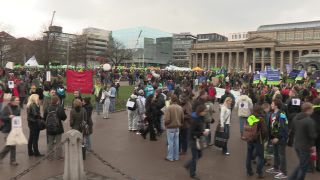 Link to Video | Stuttgart, March, state capital in Germany, demonstration, Full High Definition, Germany, 2011, color, March 19, protest, Stuttgart 21, Baden-Württemberg