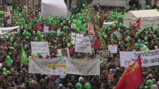 Link to Video | Stuttgart, March, state capital in Germany, demonstration, Full High Definition, Germany, 2011, color, March 19, protest, Stuttgart 21, Baden-Württemberg