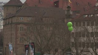 Link to Video | Stuttgart, March, state capital in Germany, demonstration, Full High Definition, Germany, 2011, color, March 19, protest, Stuttgart 21, Baden-Württemberg