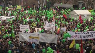 Link to Video | Stuttgart, March, state capital in Germany, demonstration, Full High Definition, Germany, 2011, color, March 19, protest, Stuttgart 21, Baden-Württemberg
