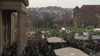 Link to Video | Stuttgart, March, state capital in Germany, demonstration, Full High Definition, Germany, 2011, color, March 19, protest, Stuttgart 21, Baden-Württemberg