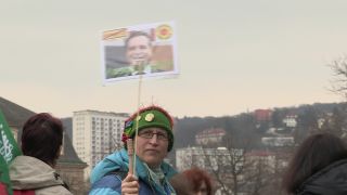 Link to Video | Stuttgart, March, state capital in Germany, demonstration, Full High Definition, Germany, 2011, color, March 19, protest, Stuttgart 21, Baden-Württemberg