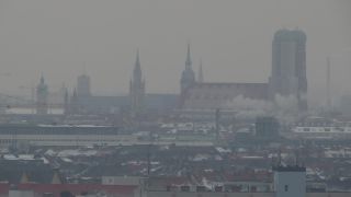 Link to Video | February, winter, state capital in Germany, big city, Munich, Full High Definition, 2012, color, wide shot, Bavaria