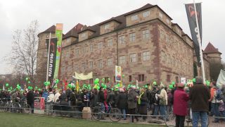 Link to Video | Stuttgart, March, state capital in Germany, demonstration, Full High Definition, Germany, 2011, color, March 19, protest, Stuttgart 21, Baden-Württemberg