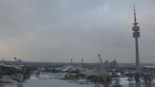 Link to Video | February, winter, state capital in Germany, big city, Munich, Full High Definition, 2012, color, wide shot, Bavaria