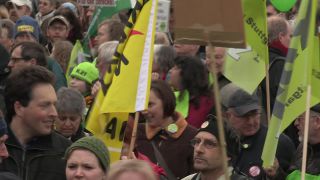 Link to Video | Stuttgart, March, state capital in Germany, demonstration, Full High Definition, Germany, 2011, color, March 19, protest, Stuttgart 21, Baden-Württemberg