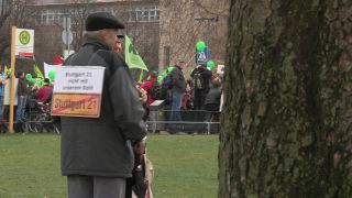 Link to Video | Stuttgart, March, state capital in Germany, demonstration, Full High Definition, Germany, 2011, color, March 19, protest, Stuttgart 21, Baden-Württemberg