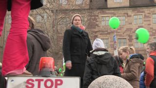 Link to Video | Stuttgart, March, state capital in Germany, demonstration, Full High Definition, Germany, 2011, color, March 19, protest, Stuttgart 21, Baden-Württemberg