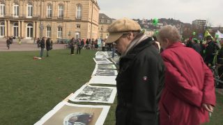 Link to Video | Stuttgart, March, state capital in Germany, demonstration, Full High Definition, Germany, 2011, color, March 19, protest, Stuttgart 21, Baden-Württemberg