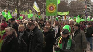 Link to Video | Stuttgart, March, state capital in Germany, demonstration, Full High Definition, Germany, 2011, color, March 19, protest, Stuttgart 21, Baden-Württemberg