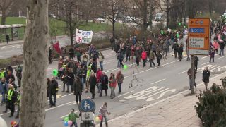 Link to Video | Stuttgart, March, state capital in Germany, demonstration, Full High Definition, Germany, 2011, color, March 19, protest, Stuttgart 21, Baden-Württemberg