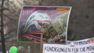 Link to Video | Stuttgart, March, state capital in Germany, demonstration, Full High Definition, Germany, 2011, color, March 19, protest, Stuttgart 21, Baden-Württemberg