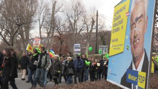 Link to Video | Stuttgart, March, state capital in Germany, demonstration, Full High Definition, Germany, 2011, color, March 19, protest, Stuttgart 21, Baden-Württemberg
