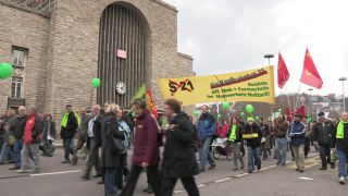 Link to Video | Stuttgart, March, state capital in Germany, demonstration, Full High Definition, Germany, 2011, color, March 19, protest, Stuttgart 21, Baden-Württemberg