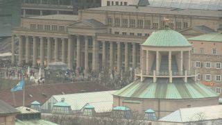 Link to Video | Stuttgart, March, state capital in Germany, demonstration, Full High Definition, Germany, 2011, color, March 19, protest, Stuttgart 21, Baden-Württemberg
