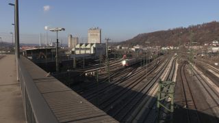 Link to Video | Germany, railway network, Plochingen, train, Baden-Württemberg