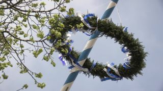 Link to Video | Upper Bavaria, community, Full High Definition, 2013, Deining (Egling), color, custom, May 1, municipality in Germany, village, teamwork, maypole, tradition, May Day, Bavaria