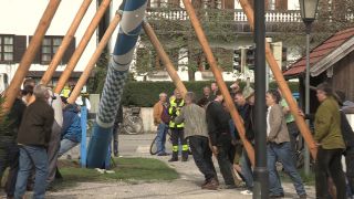 Link to Video | Upper Bavaria, community, Full High Definition, 2013, Deining (Egling), color, custom, May 1, municipality in Germany, village, teamwork, maypole, tradition, May Day, Bavaria