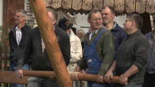 Link to Video | Upper Bavaria, community, Full High Definition, 2013, Deining (Egling), color, custom, May 1, municipality in Germany, village, teamwork, maypole, tradition, May Day, Bavaria