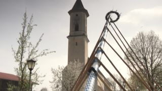 Link to Video | Upper Bavaria, community, Full High Definition, 2013, Deining (Egling), color, custom, May 1, municipality in Germany, village, teamwork, maypole, tradition, May Day, Bavaria
