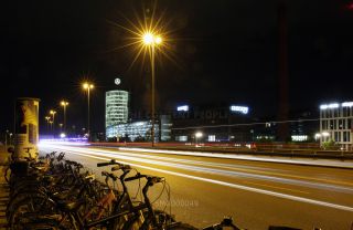 Link to Photo | photography, Munich, Germany, night, Donnersberg bridge