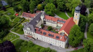 Link to Video | Weilheim-Schongau, summer, Germany, color, 4K resolution, aerial shot, Bavaria