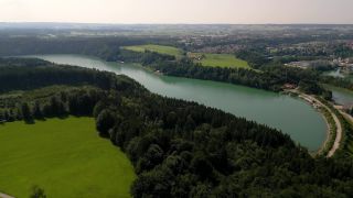 Link to Video | Weilheim-Schongau, summer, Germany, color, 4K resolution, aerial shot, Bavaria