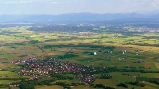 Link to Video | Weilheim-Schongau, summer, Germany, color, 4K resolution, aerial shot, Bavaria