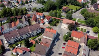 Link to Video | Weilheim-Schongau, summer, Germany, color, 4K resolution, aerial shot, Bavaria