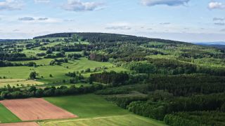 Link to Video | energy, agriculture, renewable energy, leaves, wind farm, flight, generation, future, width, wind power, forest, unmanned aerial vehicle, wind turbine, Gedern, day, cloud