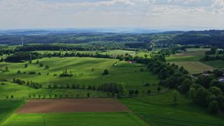 Link to Video | energy, agriculture, renewable energy, leaves, wind farm, flight, generation, future, width, wind power, forest, unmanned aerial vehicle, wind turbine, Gedern, day, cloud