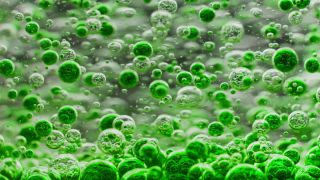 Link to Video | liquid, background, drop, vaccination, shuffling, water, multicolored, green, mixing, poison, derivative work, lava lamp, oil, Brause