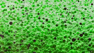 Link to Video | liquid, background, drop, vaccination, shuffling, water, multicolored, green, mixing, poison, derivative work, lava lamp, oil, Brause
