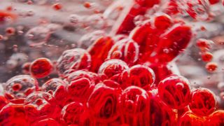 Link to Video | liquid, background, drop, vaccination, shuffling, water, multicolored, red, mixing, poison, derivative work, lava lamp, oil, Brause