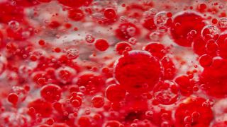 Link to Video | liquid, background, drop, vaccination, shuffling, water, multicolored, red, mixing, poison, derivative work, lava lamp, oil, Brause