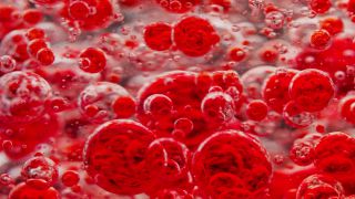 Link to Video | liquid, background, drop, vaccination, shuffling, water, multicolored, red, mixing, poison, derivative work, lava lamp, oil, Brause