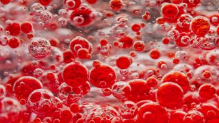 Link to Video | liquid, background, drop, vaccination, shuffling, water, multicolored, red, mixing, poison, derivative work, lava lamp, oil, Brause
