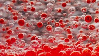 Link to Video | liquid, background, drop, vaccination, shuffling, water, multicolored, red, mixing, poison, derivative work, lava lamp, oil, Brause