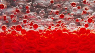 Link to Video | liquid, background, drop, vaccination, shuffling, water, multicolored, red, mixing, poison, derivative work, lava lamp, oil, Brause