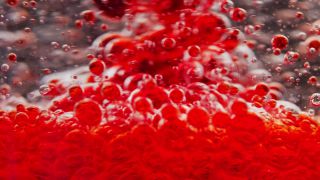 Link to Video | liquid, background, drop, vaccination, shuffling, water, multicolored, red, mixing, poison, derivative work, lava lamp, oil, Brause